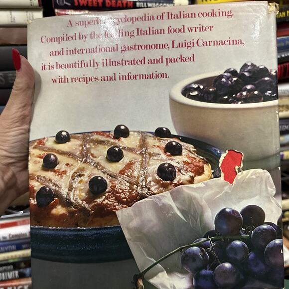 Luigi Carnacina's Great Italian Cooking 1969 HC DJ Cookbook Recipes - Picture 5 of 5